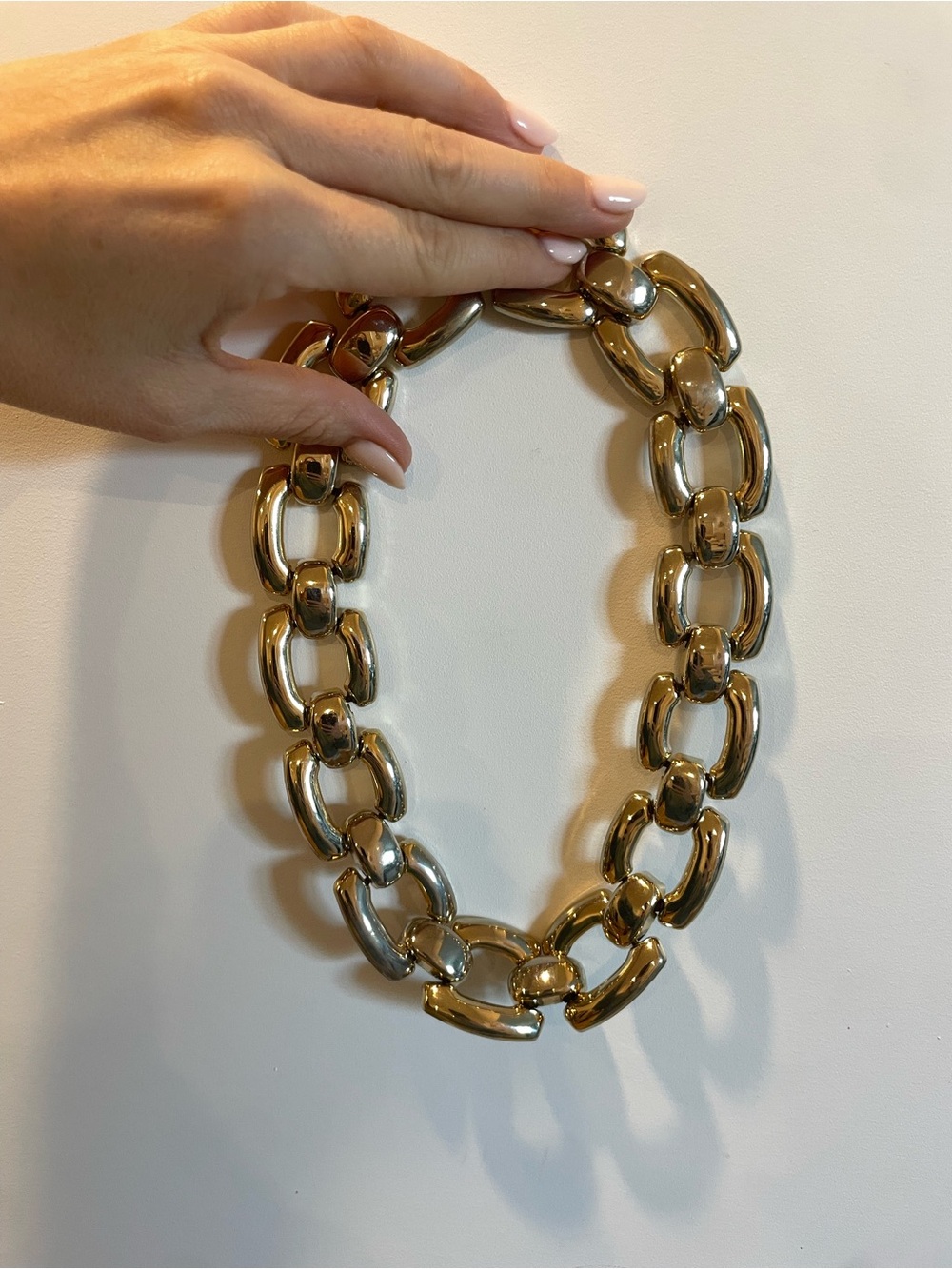 Chunky statement Gold necklace